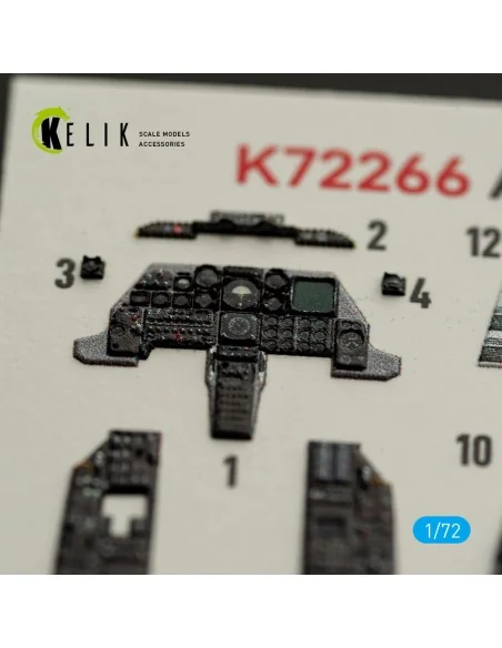 A-10A Thunderbolt - interior 3D decals for Great Wall Hobby, 1/72 -...