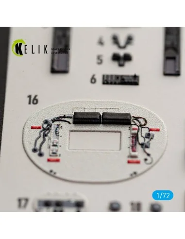 E-2C Hawkeye - interior 3D decals for Hasegawa, 1/72 - Kelik K72267