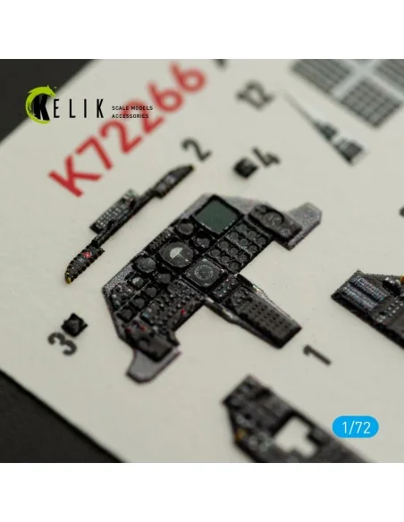 A-10A Thunderbolt - interior 3D decals for Great Wall Hobby, 1/72 -...