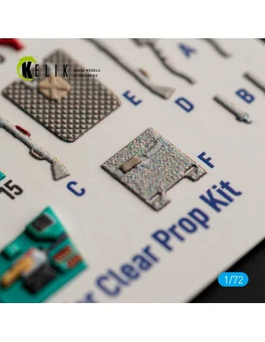 MiG-23MLD - interior 3D decals for ClearProp, 1/72 - Kelik K72270