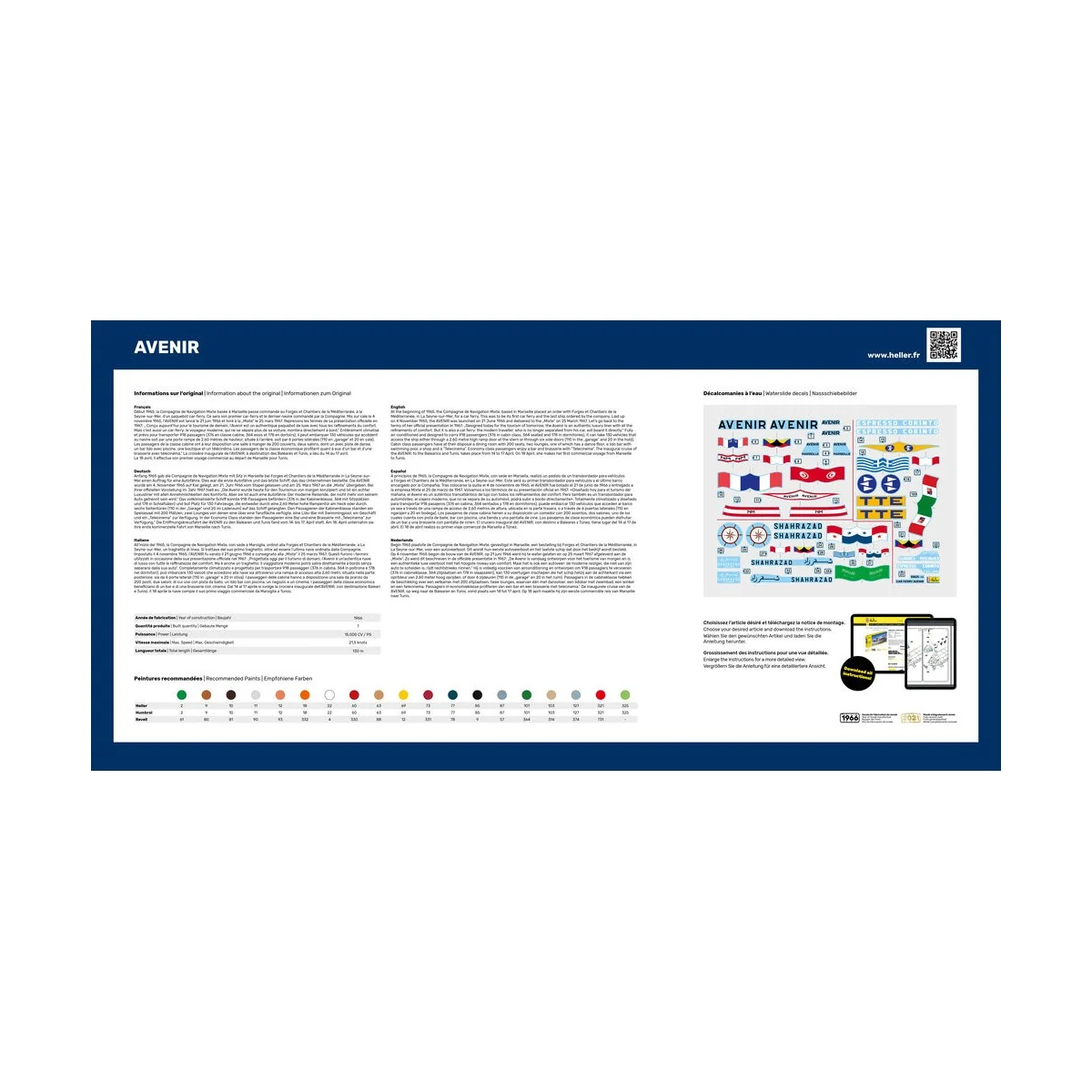 Avenir, 1/200 - Heller 80625 Avenir, 1/200 - Heller 80625