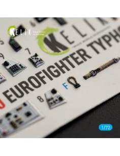 Eurofighter Typhoon - interior 3D decals for Hasegawa, 1/72 - Kelik...