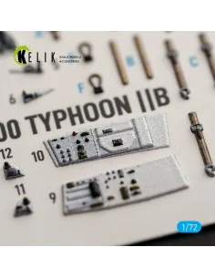 Eurofighter Typhoon EF-2000 - interior 3D decals for Italeria, 1/72... 2