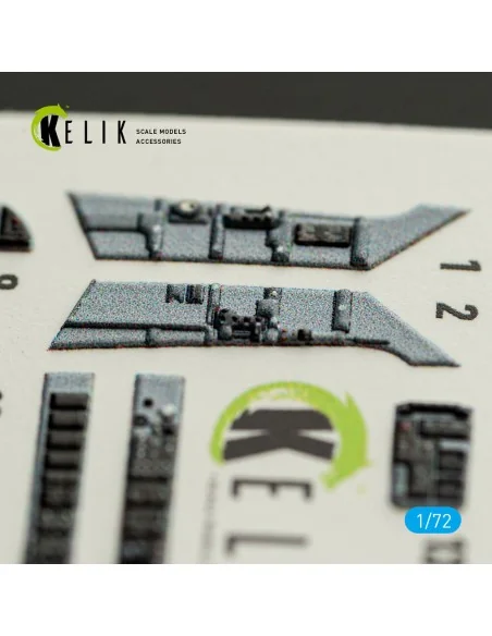 F/A-18C (EARLY) - interior 3D decals for Academy 12411, 1/72 - Keli...