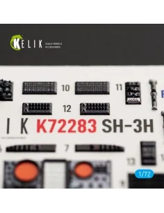 SH-3H Sea King - interior 3D decals for Foreart, 1/72 - Kelik K72283 2