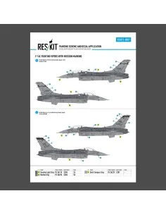 F-16C Fighting Vipers (Block 30, 40, 42, 50, 52) with mission marki... 2