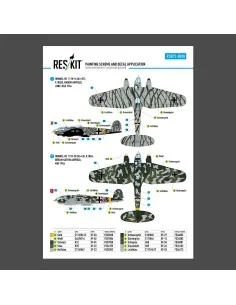 Heinkel He 111 (H-16, H-20, H-22) late series (Decals), 1/72 - ResK...