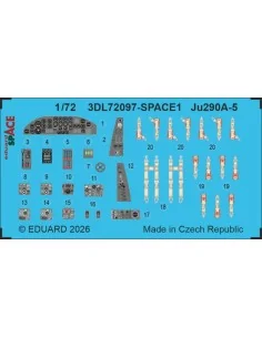Ju 290A-5 SPACE for Revell, 1/72 - Eduard Accessories 3DL72097