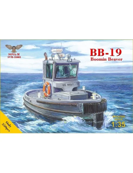 BB-19 Boomin Beaver tug boat (US NAVY), 1/35 - Sova-M SVM-35001