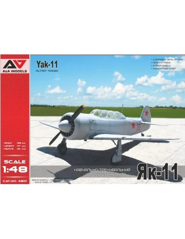 Yak-11 Military trainer, 1/48 - A&A Models AAM4801