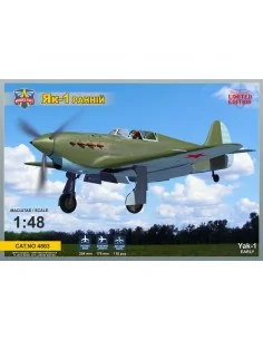 Yak-1 (Early ver.) WWII fighter, 1/48 - ModelSvit MSVIT4803