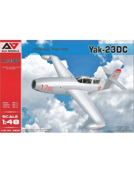 Yak-23 DC military trainer, 1/48 - A&A Models AAM4802