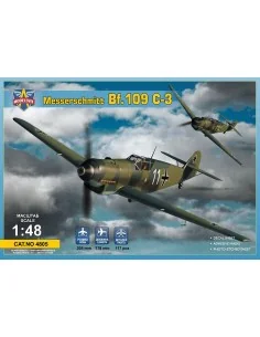 Bf.109 C-3 German WWII fighter, 1/48 - ModelSvit MSVIT4805