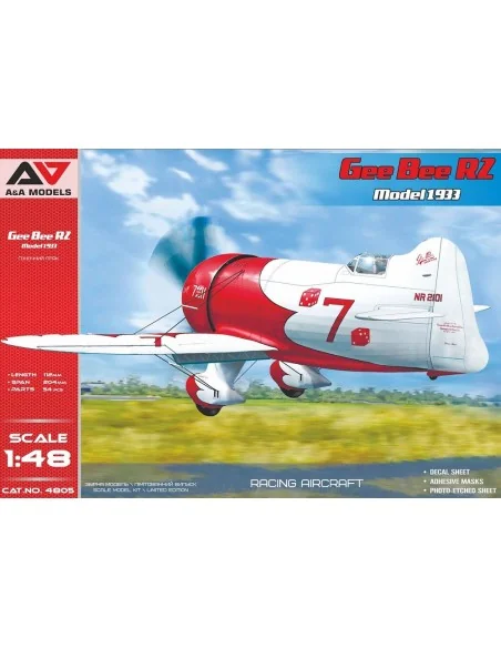 Gee Bee R2 racing aircraft ( 1933 ver.), 1/48 - A&A Models AAM4805