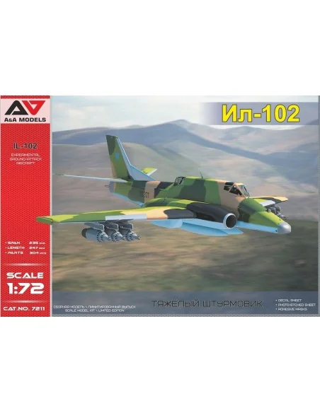 IL-102 Ground-attack aircraft, 1/72 - A&A Models AAM7211