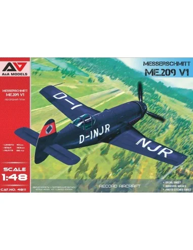 Me.209 V1 speed record prototype, 1/48 - A&A Models AAM4811