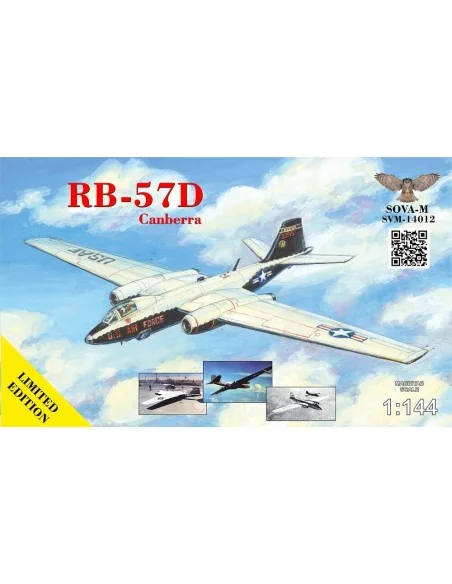 RB-57D Canberra high alt. recon.aircraft, 1/144 - Sova-M SVM-14012