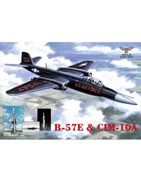 B-57ECanbera+CIM-10A Bomarc missile, 1/144 - Sova-M SVM-14013
