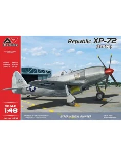 XP-72 experim.fighter (contra-rotating prop.), 1/48 - A&A Models AA...