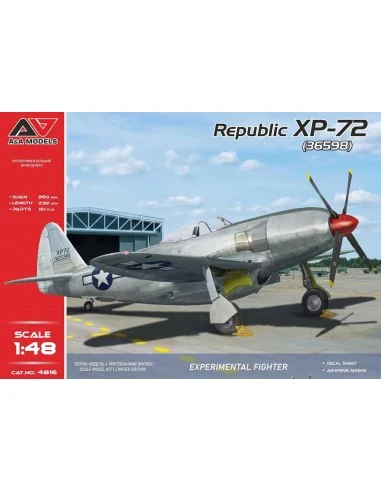 XP-72 experim.fighter (contra-rotating prop.), 1/48 - A&A Models AA...