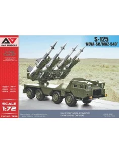 S-125 Neva SCmissile system on MAZ-543, 1/72 - A&A Models AAM7218