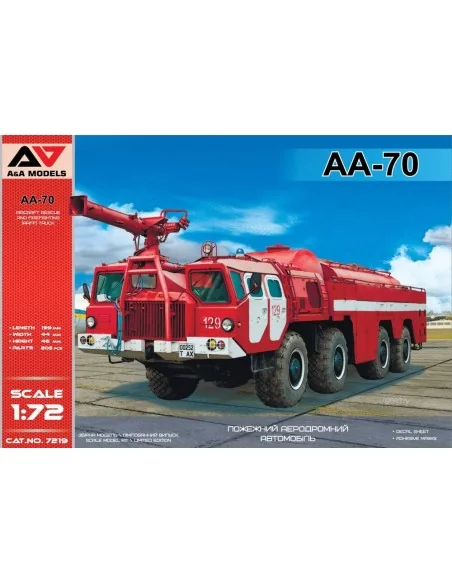 AA-70 Airport Firefighting truck, 1/72 - A&A Models AAM7219