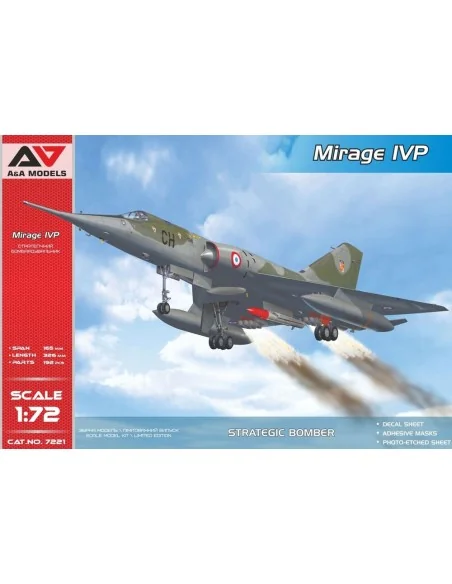 Mirage IVP strategic bomber, 1/72 - A&A Models AAM7221