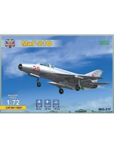 MiG-21F (Izdeliye 72) supersonic fighter, 1/72 - ModelSvit MSVIT72021