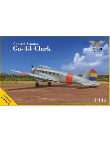 GA-43"Clark" airliner (L.A.P.E., Manchurian Air Co.), 1/144 - Sova-...