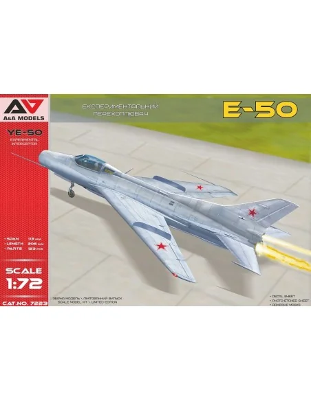 Ye-50 exp.interceptor with rocket engine, 1/72 - A&A Models AAM7223