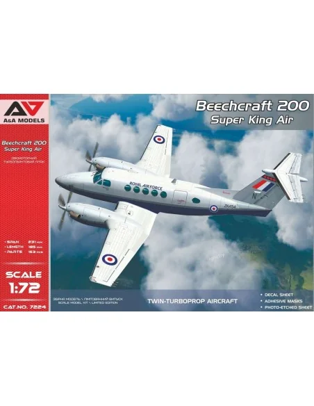 Beechcraft 200 Super King Air, 1/72 - A&A Models AAM7224