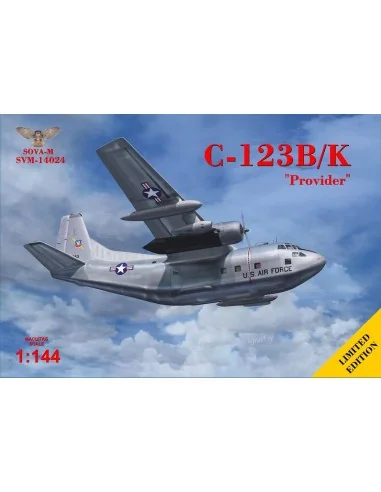 C-123B/K Provider military transporter, 1/144 - Sova-M SVM-14024
