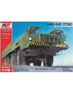 MAZ-543 (7310) Heavy artillery truck, 1/72 - A&A Models AAM7225