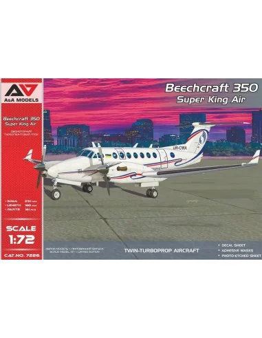 Beechcraft 350 King Air (4 camo schemes), 1/72 - A&A Models AAM7226