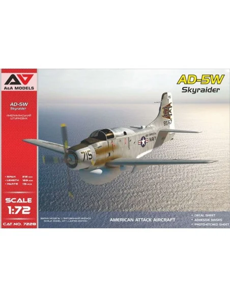 AD-5W SkyRaider (Airborne early warning ver.), 1/72 - A&A Models AA...