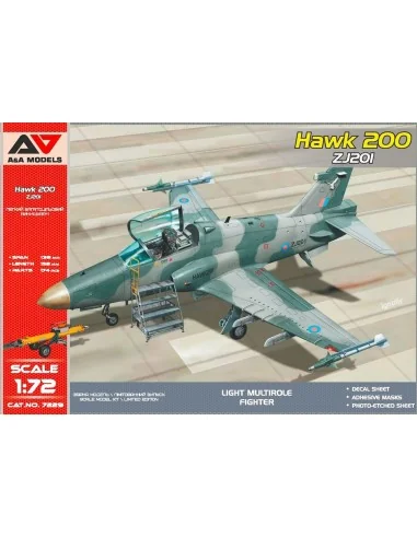 Hawk 200 (reg No ZJ201), 1/72 - A&A Models AAM7229