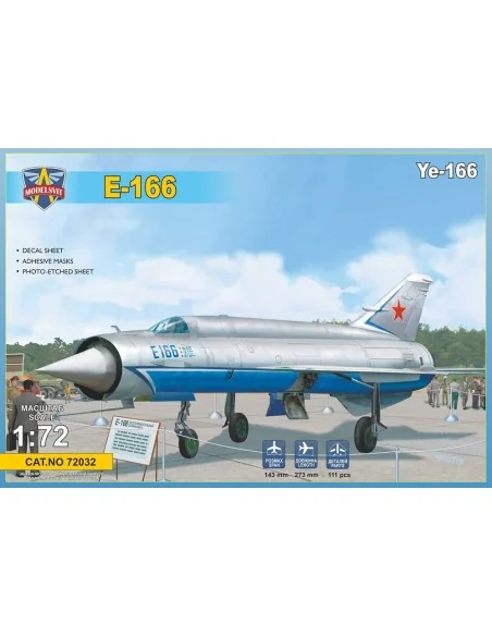 Ye-166 Heavy exper.interceptor, 1/72 - ModelSvit MSVIT72032