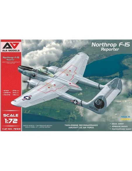 F-15A Reporter recon.aircraft, 1/72 - A&A Models AAM7233