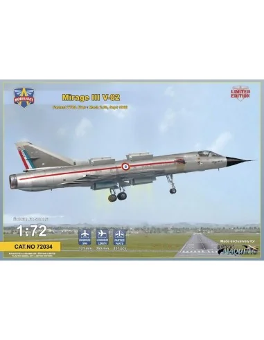 Mirage III V-02 fastest VTOL ever, 1/72 - ModelSvit MSVIT72034