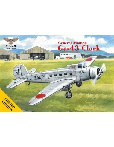 GA-43 Clark airliner (Japanese liveries), 1/72 - Sova-M SVM-72037