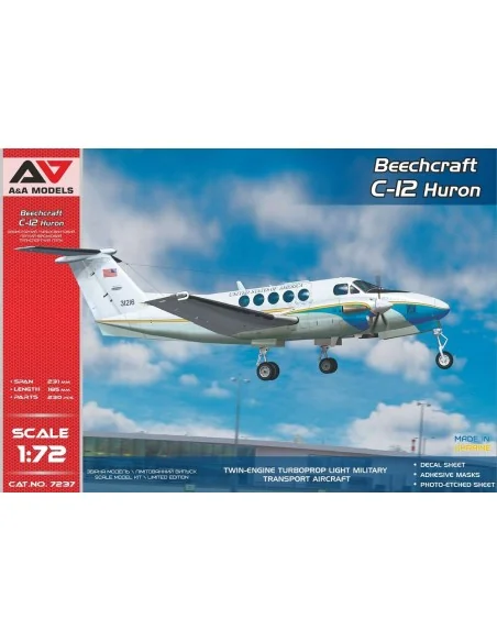 C-12A/C/U Huron turboprop transporter, 1/72 - A&A Models AAM7237