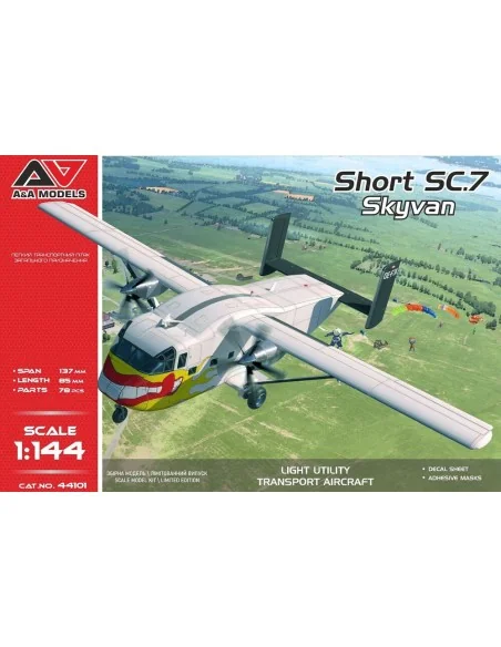 Short SC.7 Skyvan, 1/144 - A&A Models AAM44101