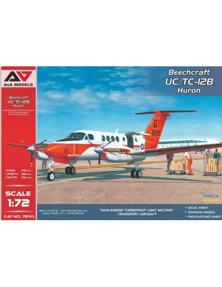 UC/TC-12B Huronturboprop aircraft (Military ver.), 1/72 - A&A Model...