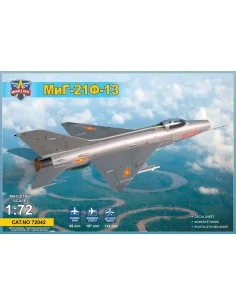 MiG-21F-13 supersonic jet fighter, 1/72 - ModelSvit MSVIT72042