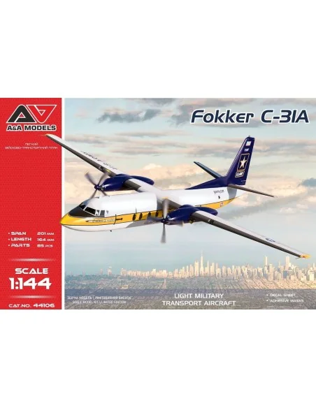 Fokker C-31A (Golden Knights), 1/144 - A&A Models AAM44106