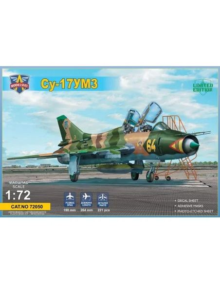 Su-17UM3 advanced two-seat trainer, 1/72 - ModelSvit MSVIT72050
