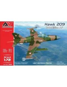 Hawk 209 light fighter (IDN), 1/72 - A&A Models AAM7252