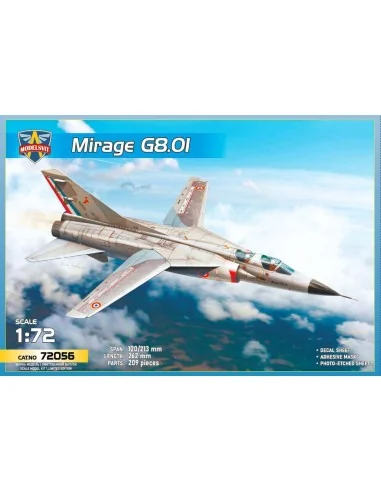 Mirage G8.01 variable-geometry exp.fighter, 1/72 - ModelSvit MSVIT7...