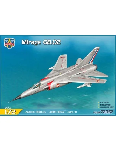 Mirage G8.02 variable-geometry exp.fighter, 1/72 - ModelSvit MSVIT7...