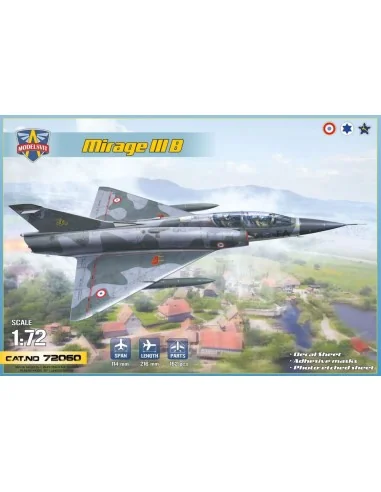 Mirage IIIB/BJ/BZ operational trainer, 1/72 - ModelSvit MSVIT62060